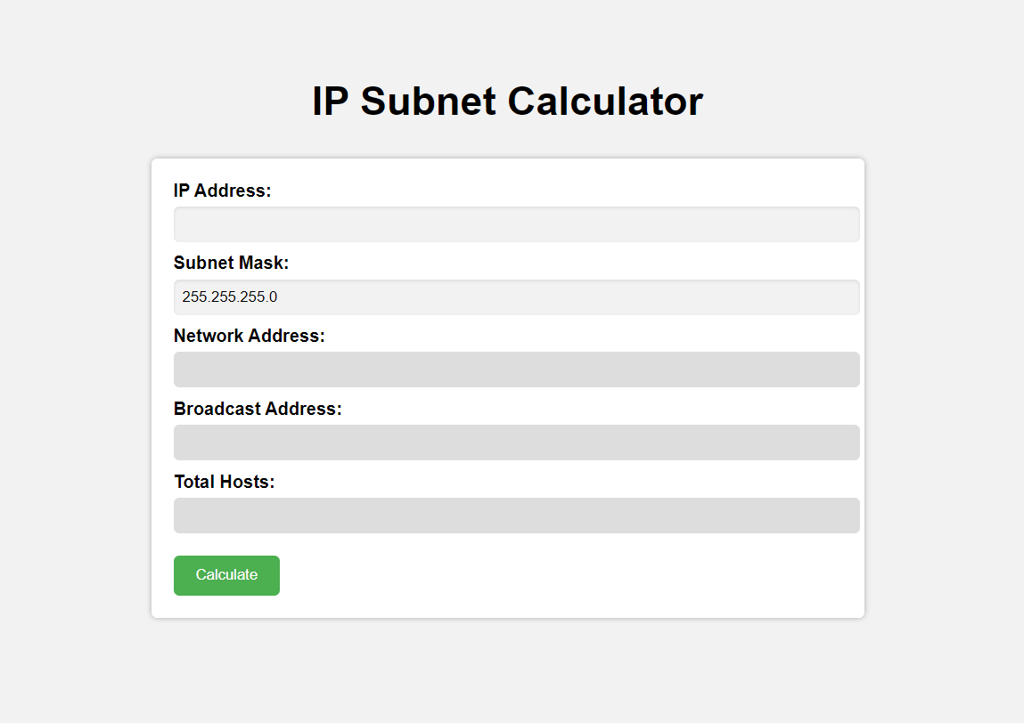 IP Calculator